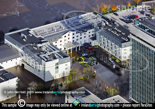 Kingsley Hotel during flood