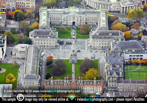 Trinity College Dublin autumn