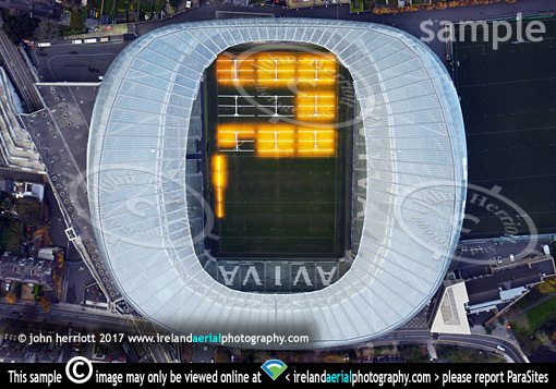 Aviva question mark night