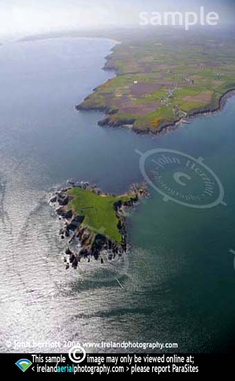Capel Island and Knockadoon Head Aerial
