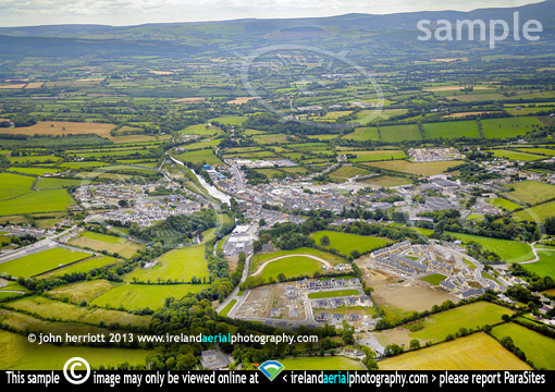 Aerial photography of Kanturk