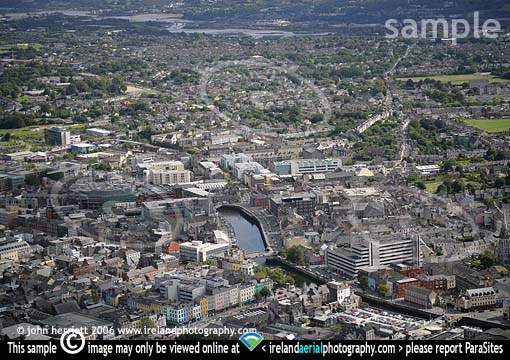 city centre looking twoards Douglas
