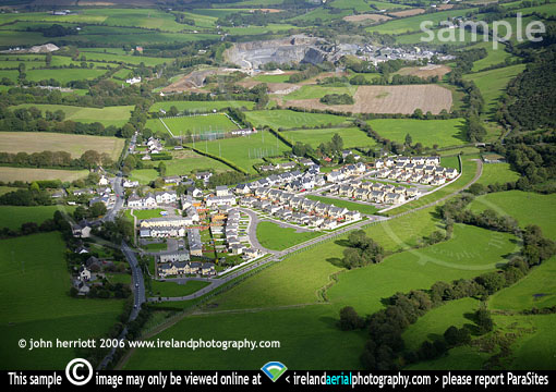 Gleann Rua, Ballygarvan aerial photo