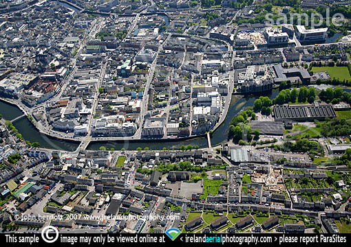 Aerial of the North Mall