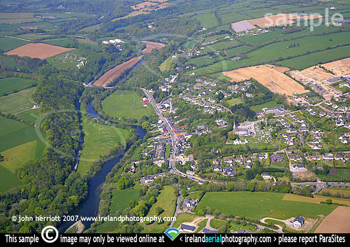 Innishannon wide aerial photo