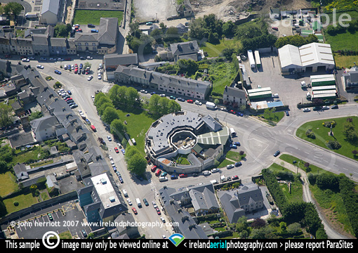 The Shamblesfrom the air, Bandon
