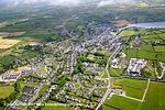 Clonakilty aerial photo of Tidy towns winner 1999