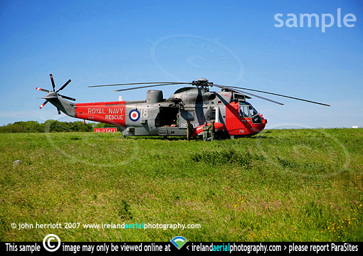 Rescue Sea King at Cork