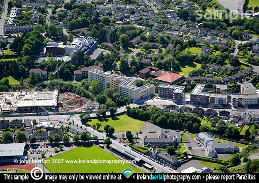 Aerial photo of Victoria Mills