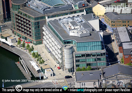 Aerial view of Lapp's Quay