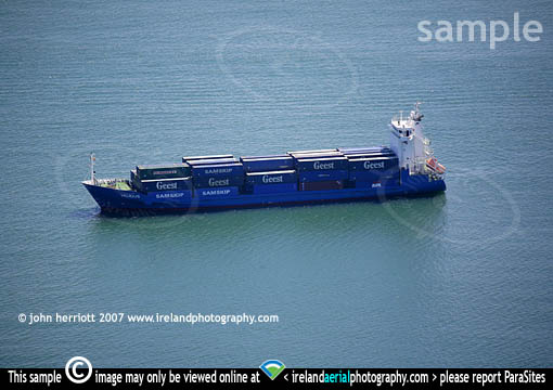 Validus anchored off Roches Point