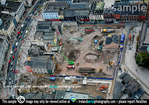 Academy aerial view of development foundations
