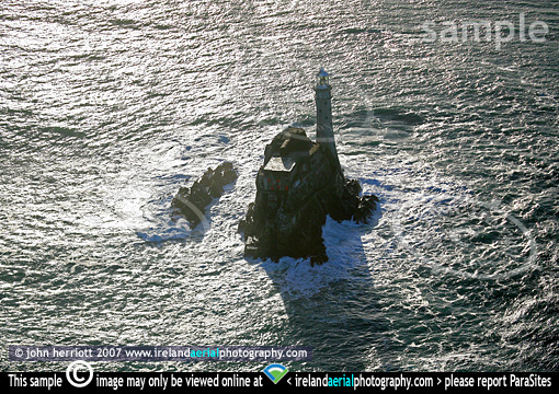 Fastnet Rock silhouette