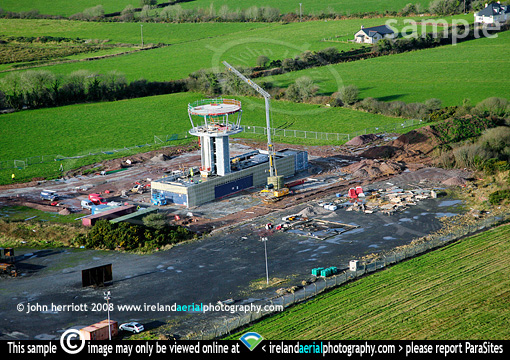 construction of Cork airport's new control tower