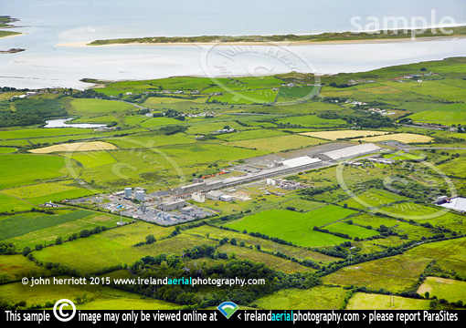 Killala Bay Veolia biomass plant on old Asahi site