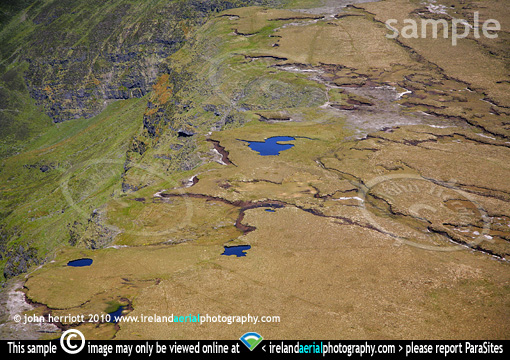 Comeragh Mountains plateau upland bog